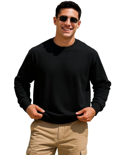Deshvara Men’s Round Neck Full Sleeves Sweatshirt - Deshvara 